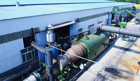 biochar, pyrolysis plant, biomass carbonization plant